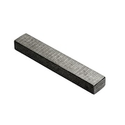 MAK-A-KEY Undersized Key Stock, Stainless Steel, Plain, 1000 mm L, 8 mm W, 7 mm H 800807-1000